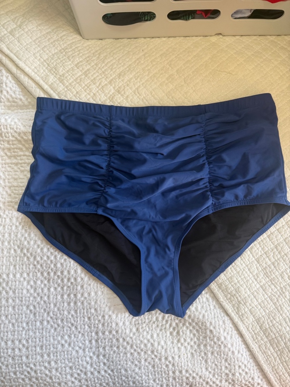 torrid Blue High-Waist Bikini Bottoms